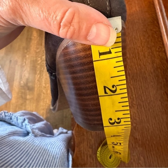 DV8 by Dolce Vita Jace Bootie Leather Suede Western NWOT 3” Chunky Heel Size 9.5 - Picture 7 of 10